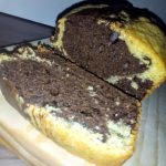 Cake de chocolate y vainilla