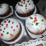 Cake navideño redondo